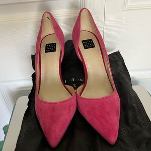 White House Black Market Ella Rosey D’Orsay 3” heels, never worn